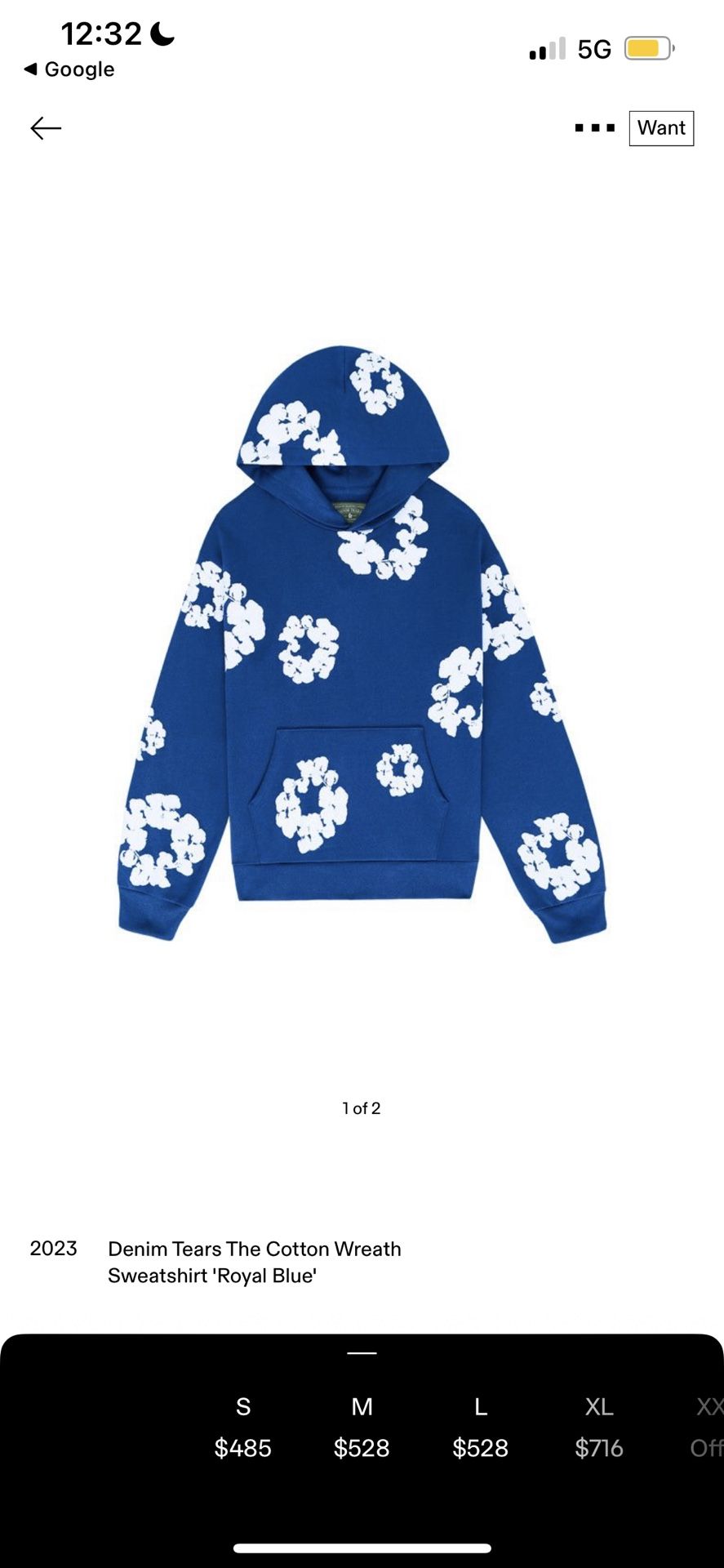 Denim Tears Hoodie