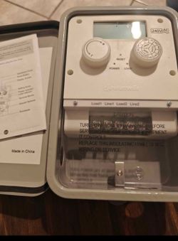 Dewenwils outdoor digital pool timer model Hodt01f As is