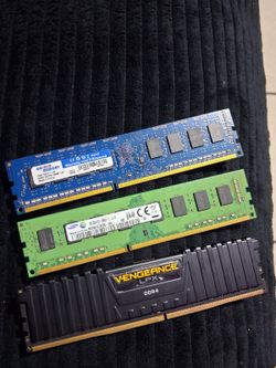 DDR4 ram Corsair and random all 8gb sticks 35  for all