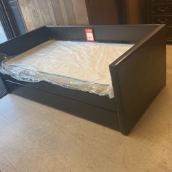 Trundle bed with mattress is 588 brand new