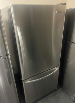 KitchenAid Bottom Freezer Refrigerator Stainless Steel