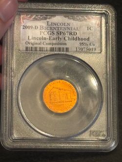 2009-D Lincoln Bicentennial Cent PCGS SP67RD