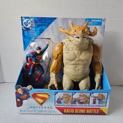 DC Superman Kaiju Slime Battle Action Figures NEW