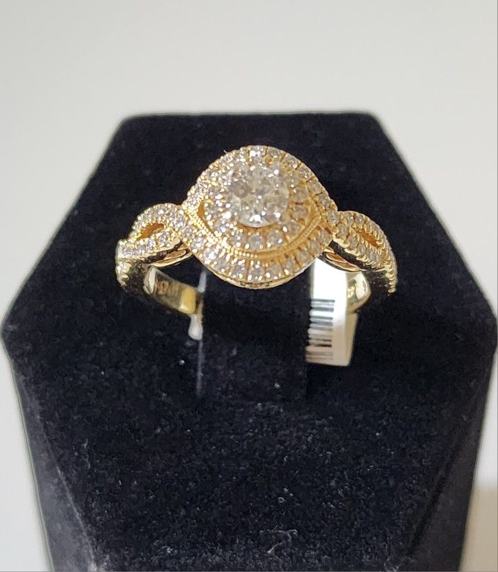 LDS RING 1.06CTW 14K 4.2G