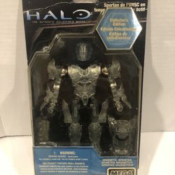 Halo Mega Bloks  Camo-Spartan  Collectors Edition NIB