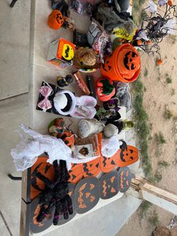 Lot of Halloween decorations (negotiations okay)
