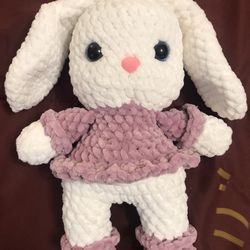 Crochet Bunny (lavender)