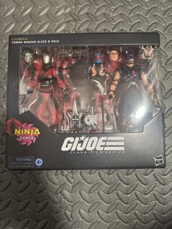 GI Joe Classified Ninja Force Slice And Dice Cobra Ninjas