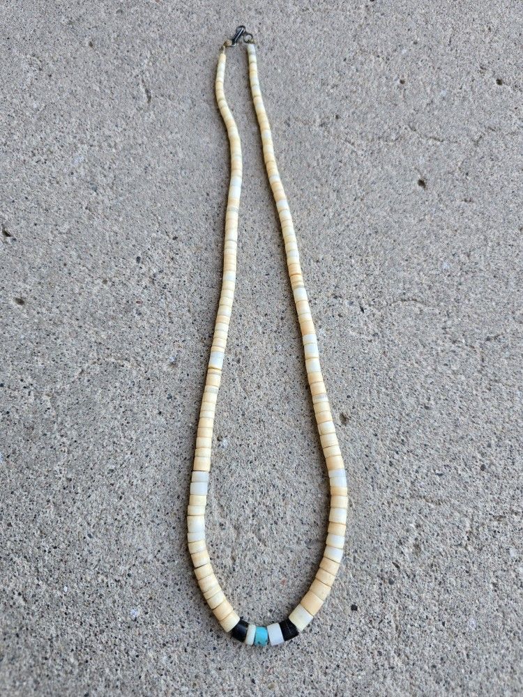 Vintage Native American Style Heishi Necklace