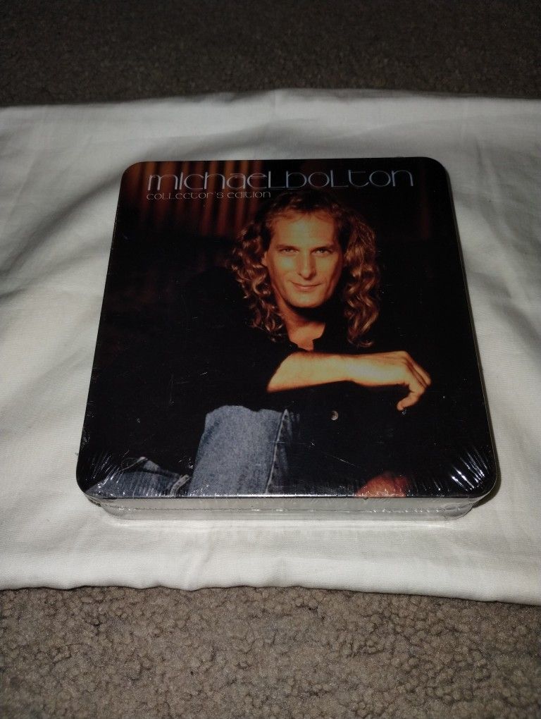 Michael Bolton Collector's Edition Tin 3 CD Set (2009) OOP CD RARE New LOW PRICE