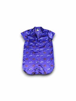 Vintage Arizona Diamondbacks MLB Concept Sports satin button up shirt purple L