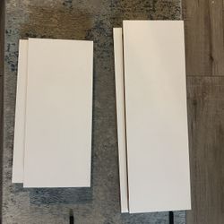 While Floating Shelves 