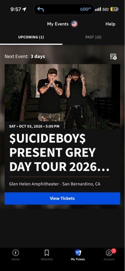 PIT GA 10/3/26 $uicide Boy$