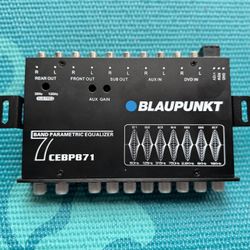 Blaupunkt CEBP871 7-Band Car Audio Graphic Equalizer