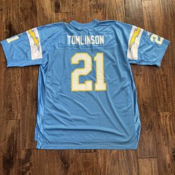 LaDianian Tomlinson Powder Blue Chargers Jersey 