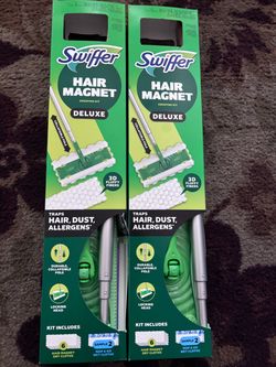 Swiffer Hair Magnet Deluxe Sweeping Kit (18$$ EACH)