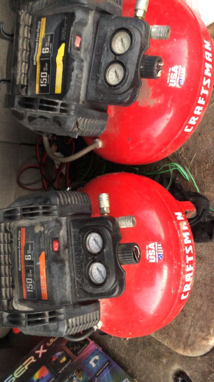 Two Air Compressors
