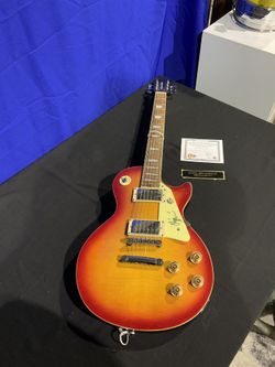 Chris Broderick Megadeath Autographed Signed Electric Guitar