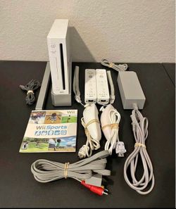 Nintendo Wii with Wii Sports Bundle