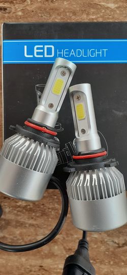 2pcs Car/Auto LED 8000LM 6500K*6 Months Warranty*Headlight Bulbs Low, High, Fog, Daytime, Luces Led, 9005, 9006, 9012, H1, H3, H7, H11, H4, 9007, H13