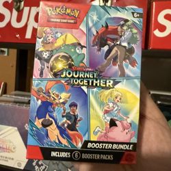 pokemon cards journey together booster bundle new