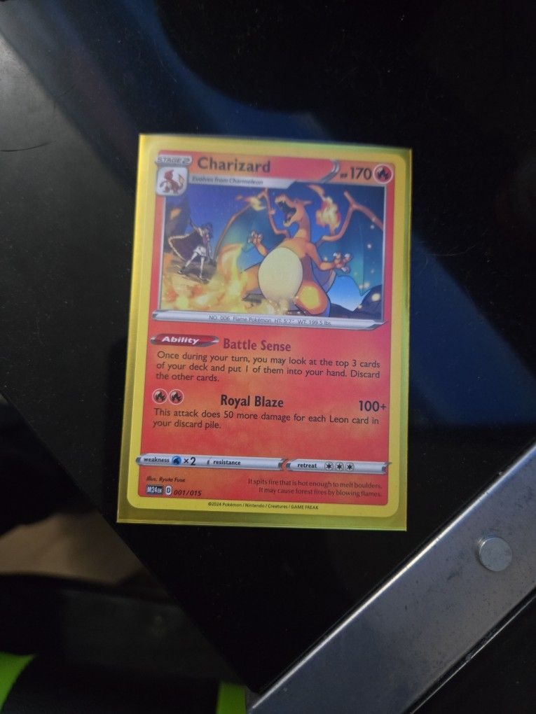 Charizard From 2024 Mcdonalds Promo