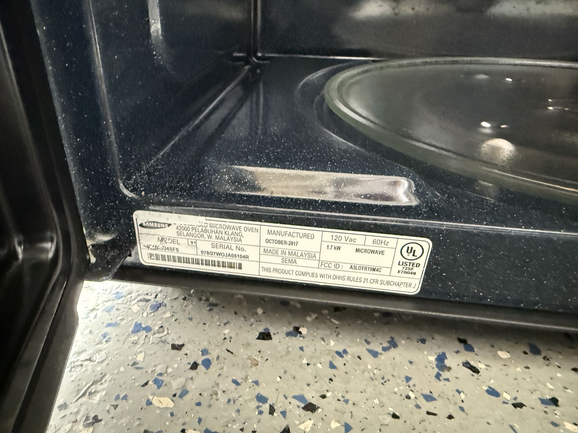 Microwave Samsung