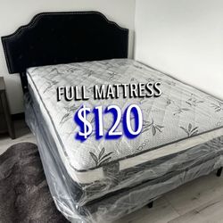 New Full Mattress Only $120