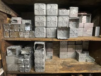 Electrical Boxes 1900s, 11b, etc