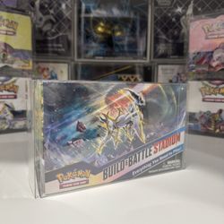Pokemon Brilliant Stars Build & Battle Stadium w/ Plastic Protector