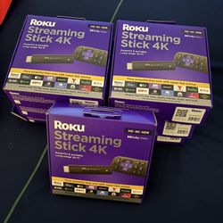 Roku Streaming Stick 4K (Never Used)