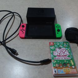 Nintendo Switch Set Great Condition 