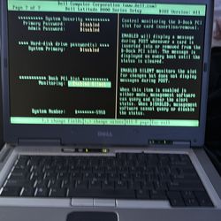 dell latitude d800 series