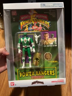 Brand New Sealed JDF Jason David Frank Morphin Green Ranger Tommy Legacy Collect New