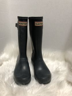 Hunter girls boots size 3