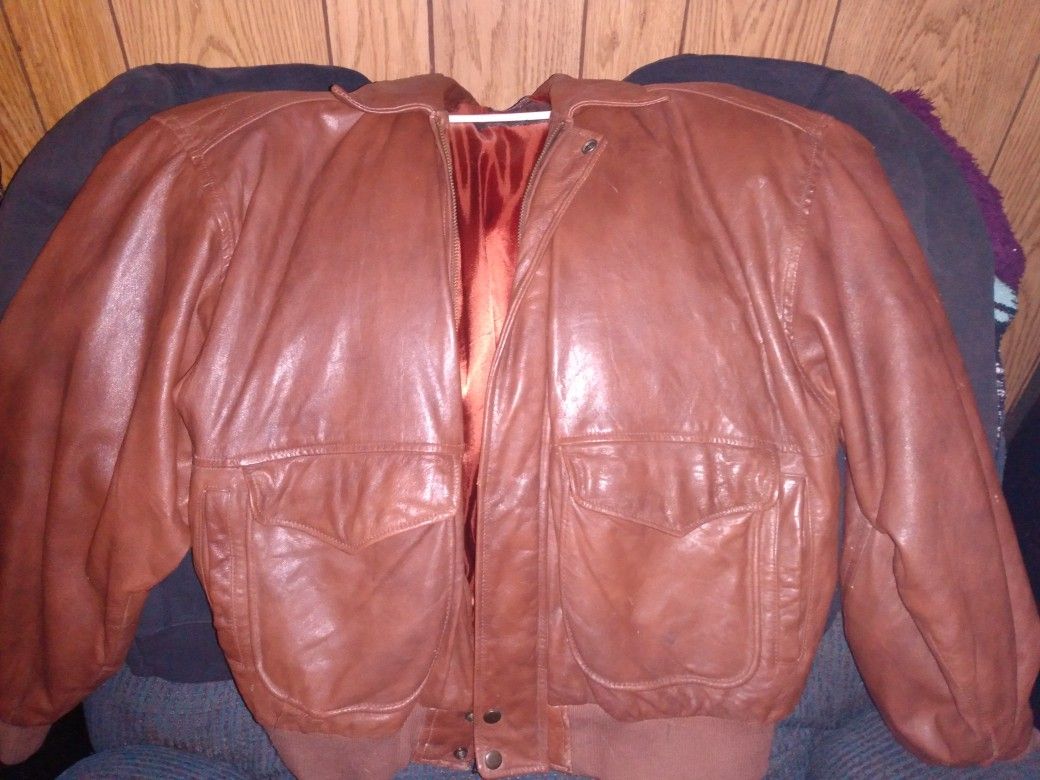 AB Sport Leather Jacket Xl