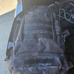 Camo Backpack. Military Grade