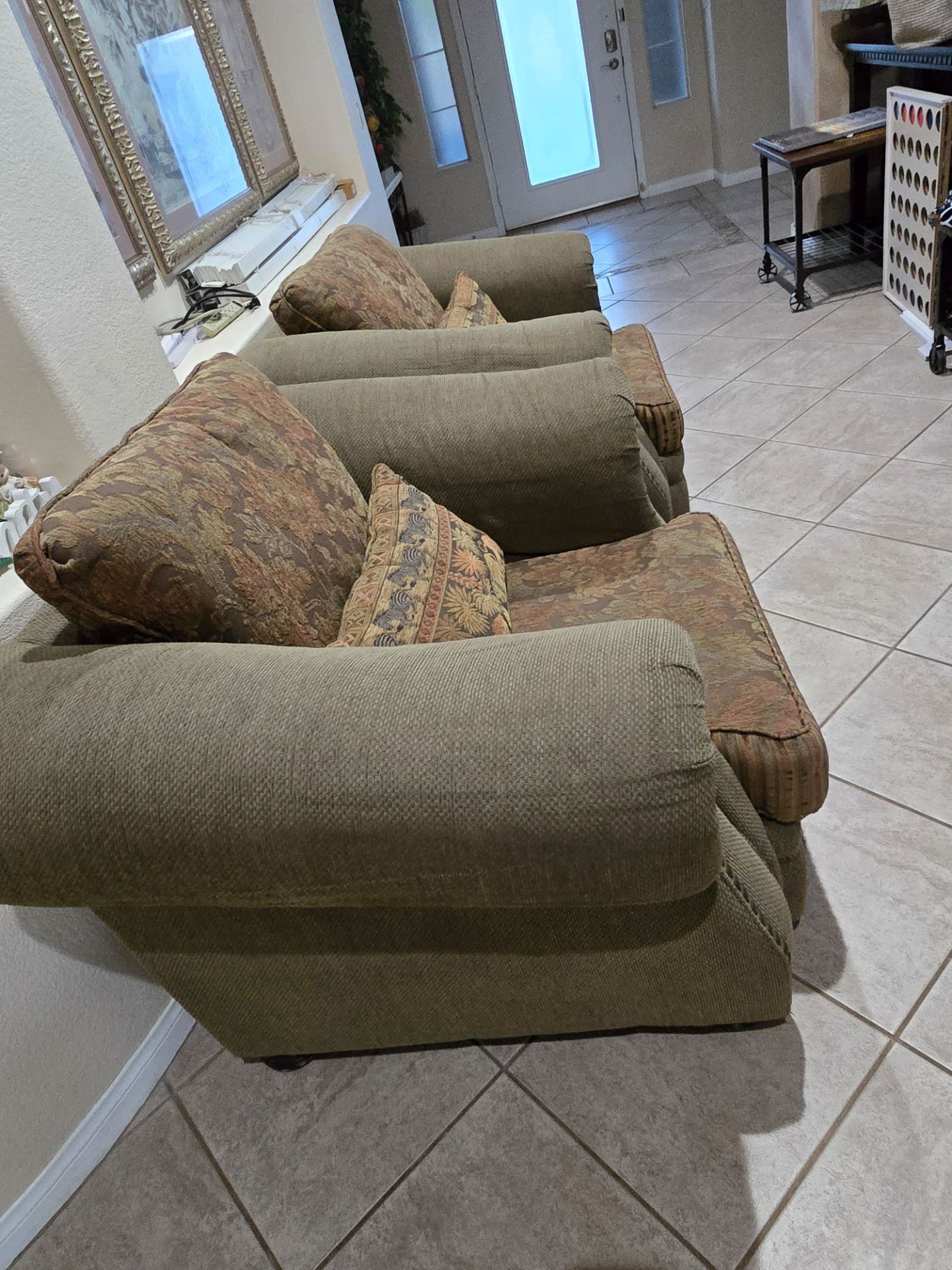 Oversized side chairs