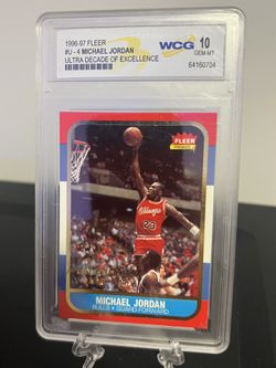 FLEER MICHAEL JORDAN ULTRA DECADE CARD