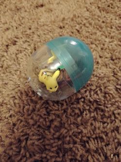 Pikachu Mini Figure in Capsule Ball