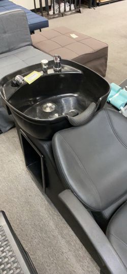 New Barber Shop Salon Shampoo Bowl Back Wash Chair Hair Washing