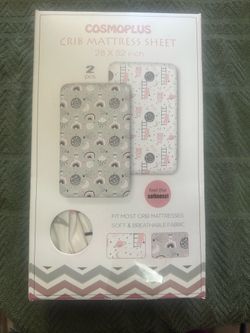 Cosmoplus crib mattress sheet