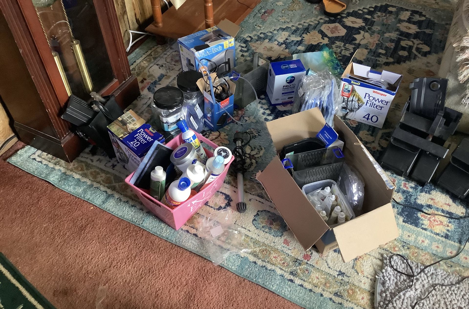 BUNDLE FISH TANK ASCCESORIES