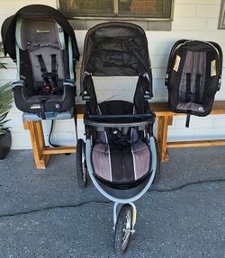 Set baby trend- carriola y carseats