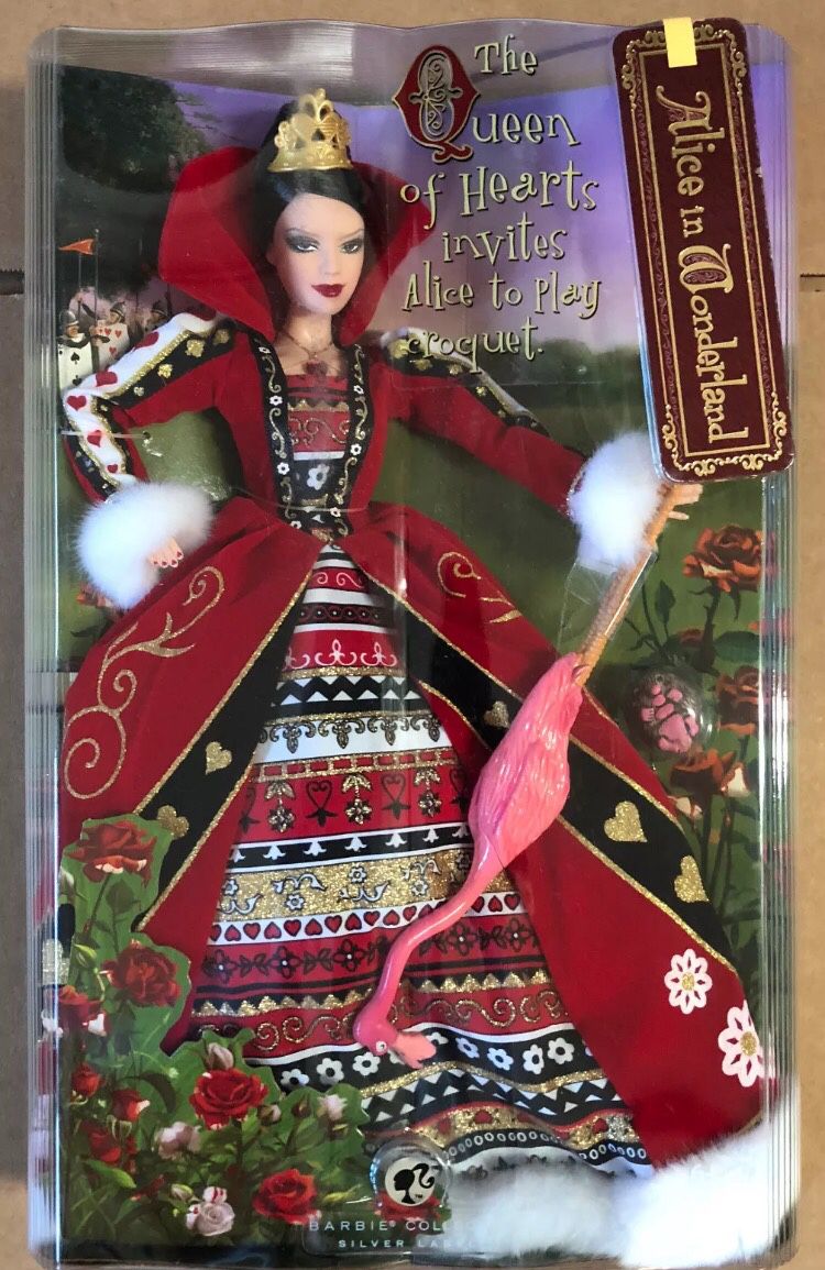 Alice In Wonderland Queen Of Hearts Barbie for Sale in Westminster