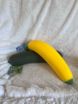 Squeeze squishy Banana and pickle