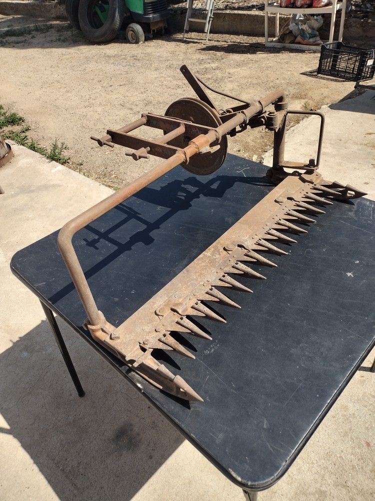 Vintage Simplicity Sickle Bar Mower Attachment.
