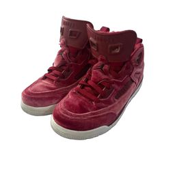 Air Jordan Spizike "Noble Red" Velvet - Size 2Y
