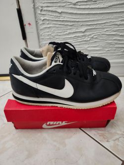 Nike Cortez basic leather black