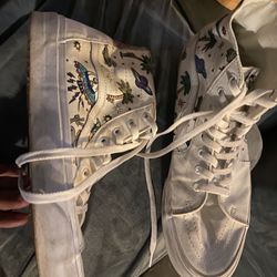Vans Size 13 Space Alien Print 